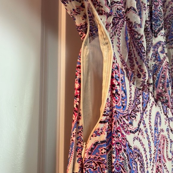 Free people paisley purple dress - Picture 6 of 7